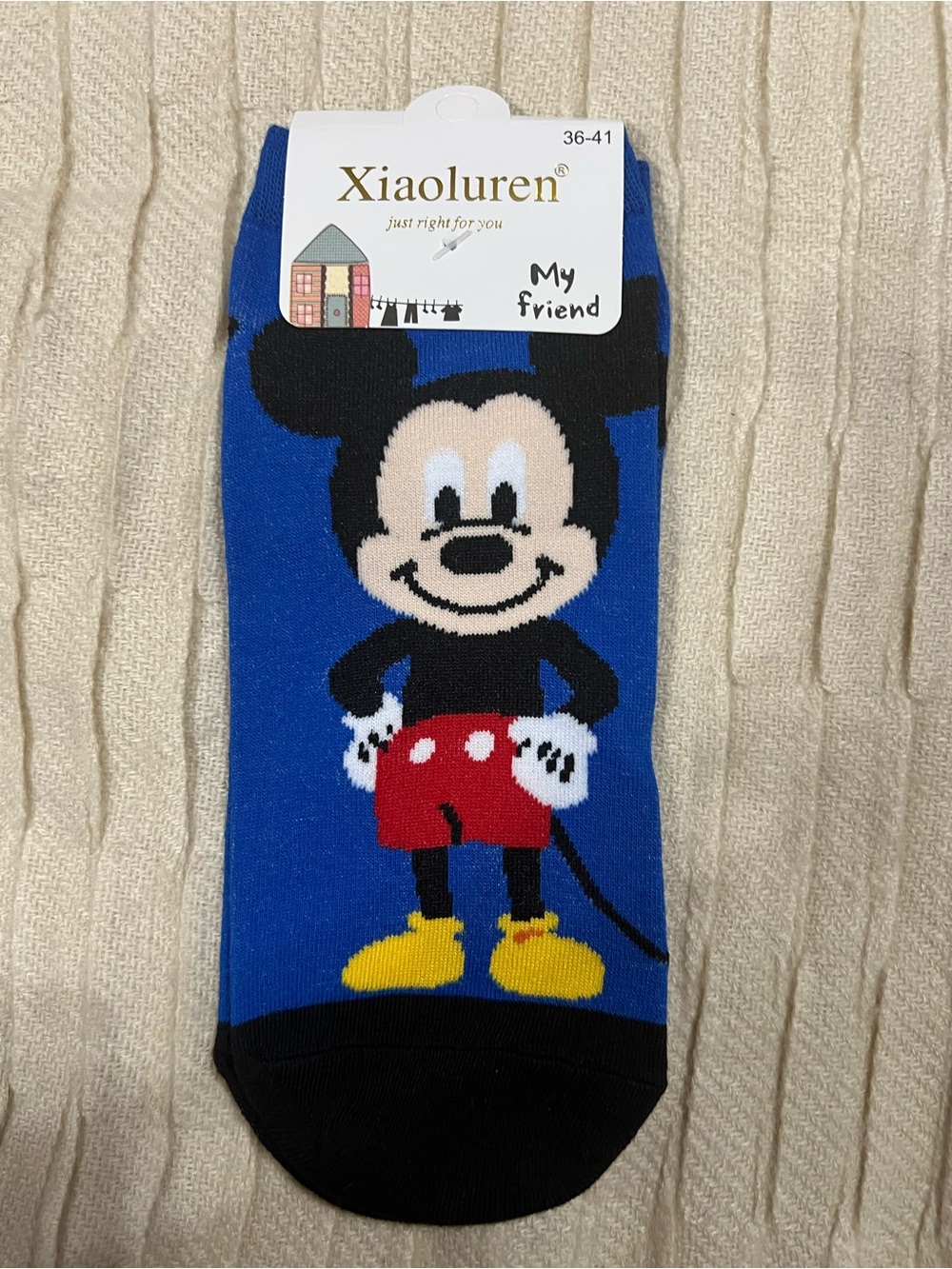 Cartoon Character Socks Mickey Donald Goofy Inspired Fashion Socks Bundle NWT - Picture 3 of 5